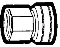 Compliant Brass Nut Female Garden Hose to Female Pipe Swivel Adapter Fittings