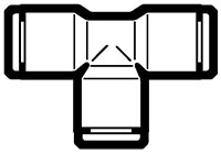 High-Performance Polymer Push-To-Connect and Metric Union Tee Fittings