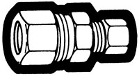 Compliant Compression Reducing Straight Unions