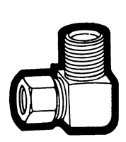 Compliant Compression Tube to Male Pipe Adapter Elbows