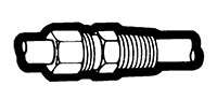 Compliant Compression Tube to Male Pipe Drilled Thru (Slip Style) Straight Adapter Fittings