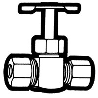 Compliant Compression to Straight Seat Needle Valves