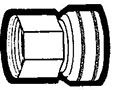 Compliant Brass Nut Female Garden Hose to Female Pipe Swivel Adapter Fittings