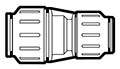 Copper Tube Size (CTS) Twist-To-Lock Straight and ucing Unions