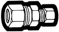 Compliant Compression Reducing Straight Unions