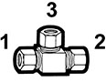 Compliant Compression Reducing Union Tee Fittings