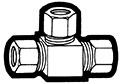 Compliant Compression Union Tee Fittings