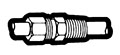 Compliant Compression Tube to Male Pipe Drilled Thru (Slip Style) Straight Adapter Fittings