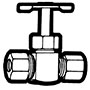 Compliant Compression to Straight Seat Needle Valves