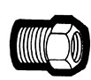 Compliant Brass Male to Female Pipe Hexagonal Bushing Fittings